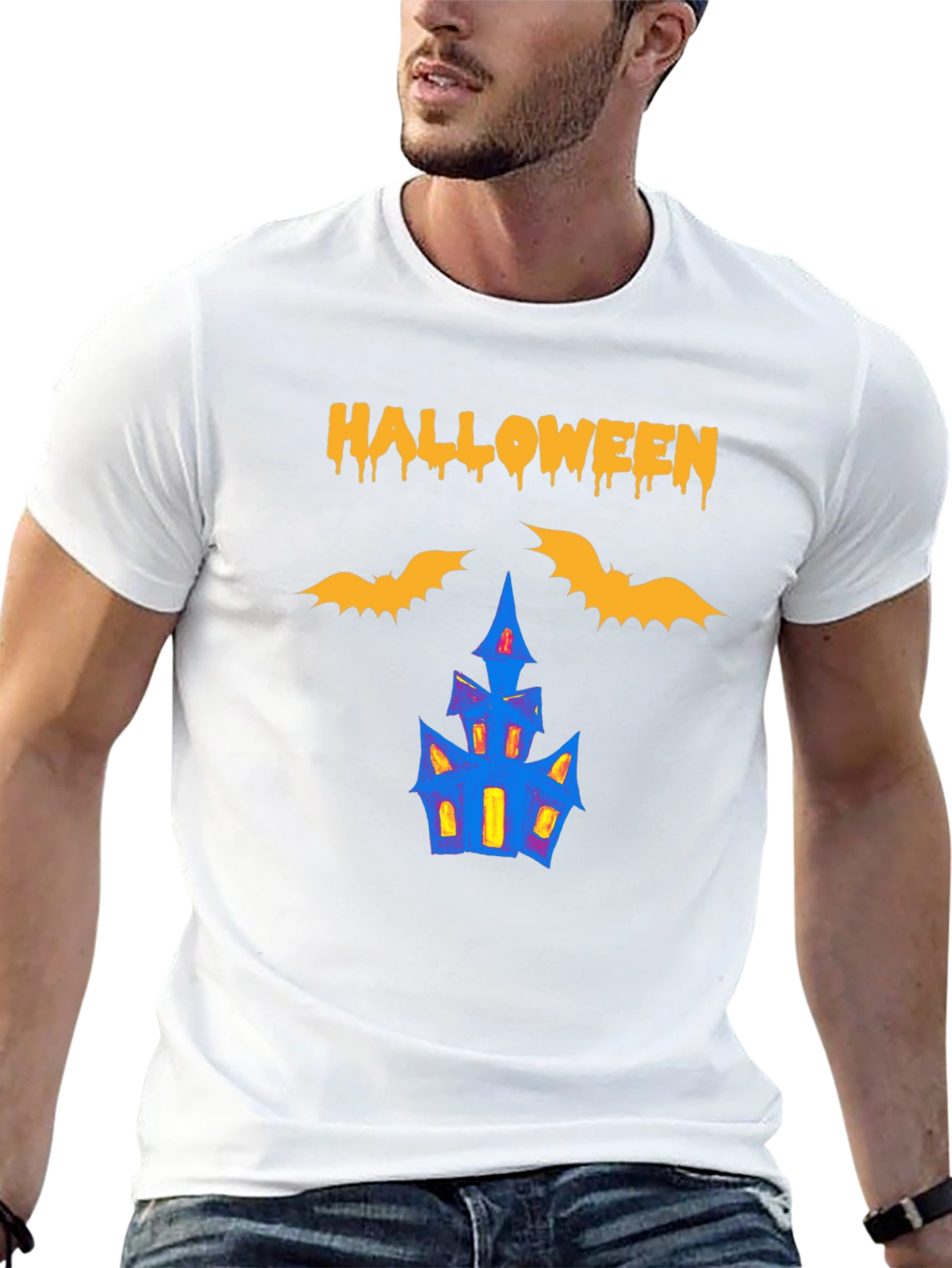 Halloween Spooky Graphic T-Shirt
