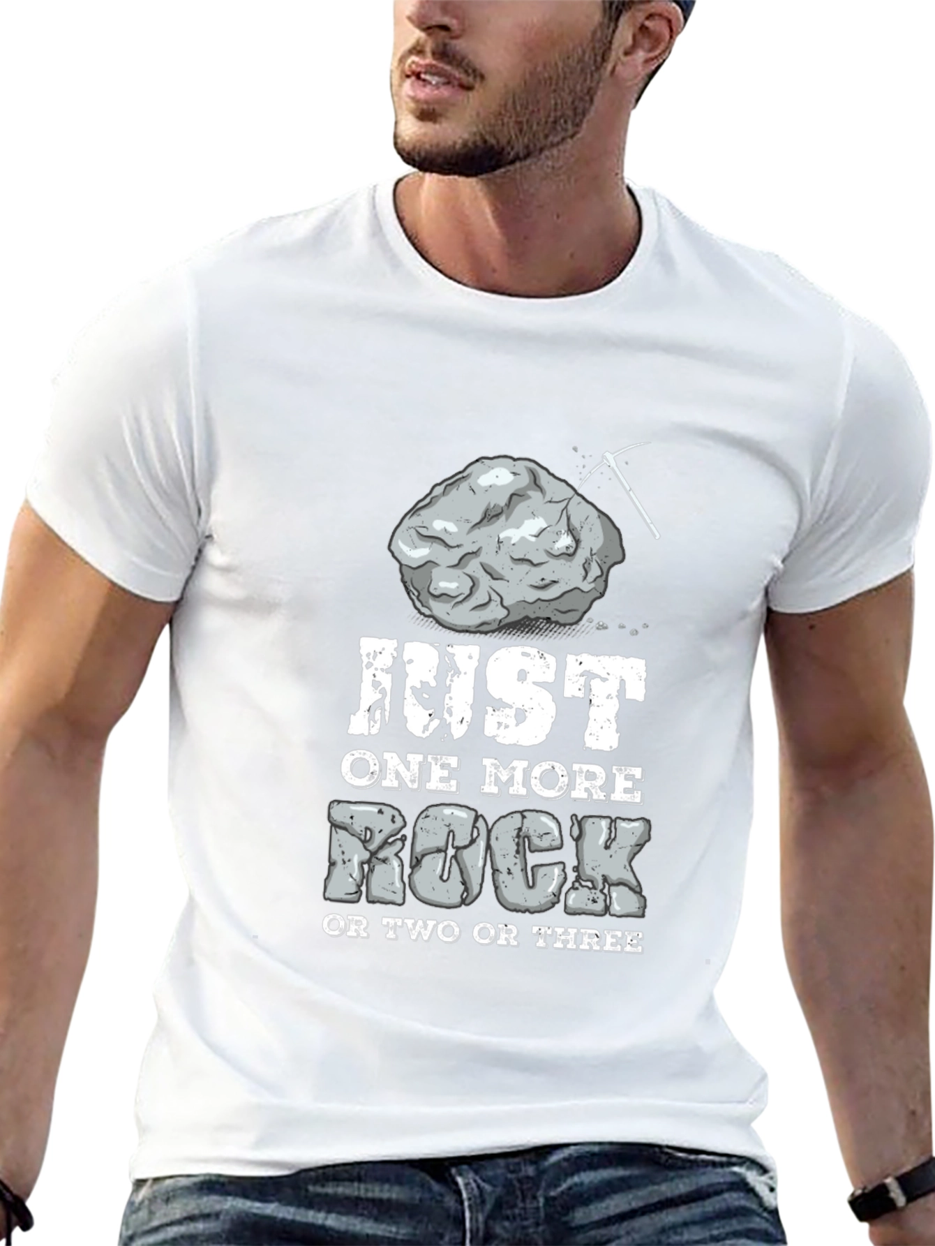 Just One More Rock T-Shirt: Miners Humor