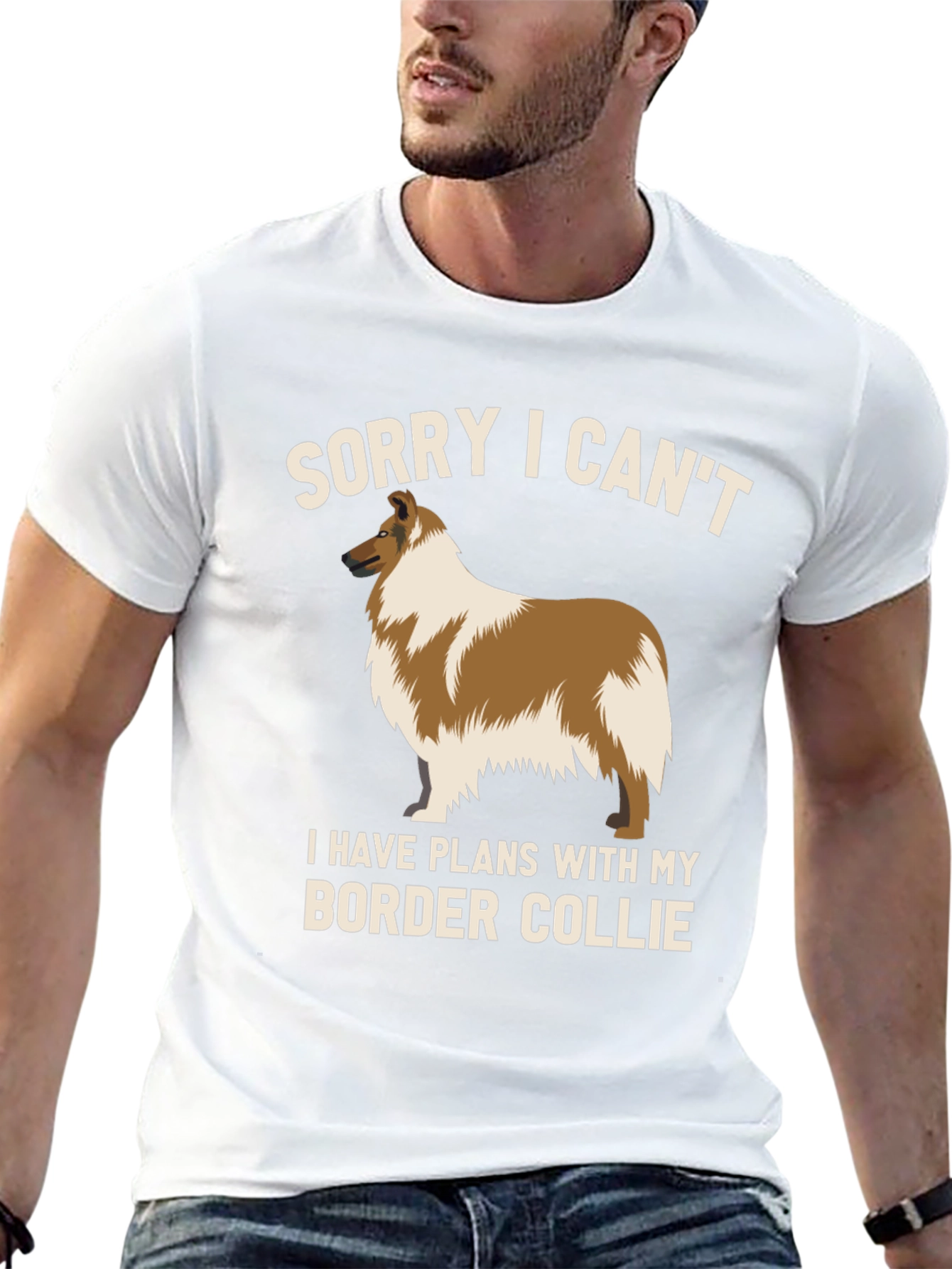 Sorry I Cant Border Collie T-Shirt