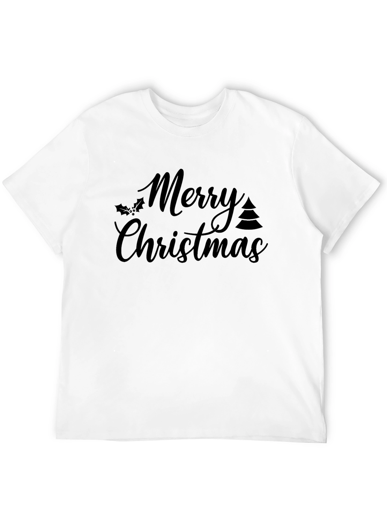 Merry Christmas Graphic T-Shirt Holiday Tee