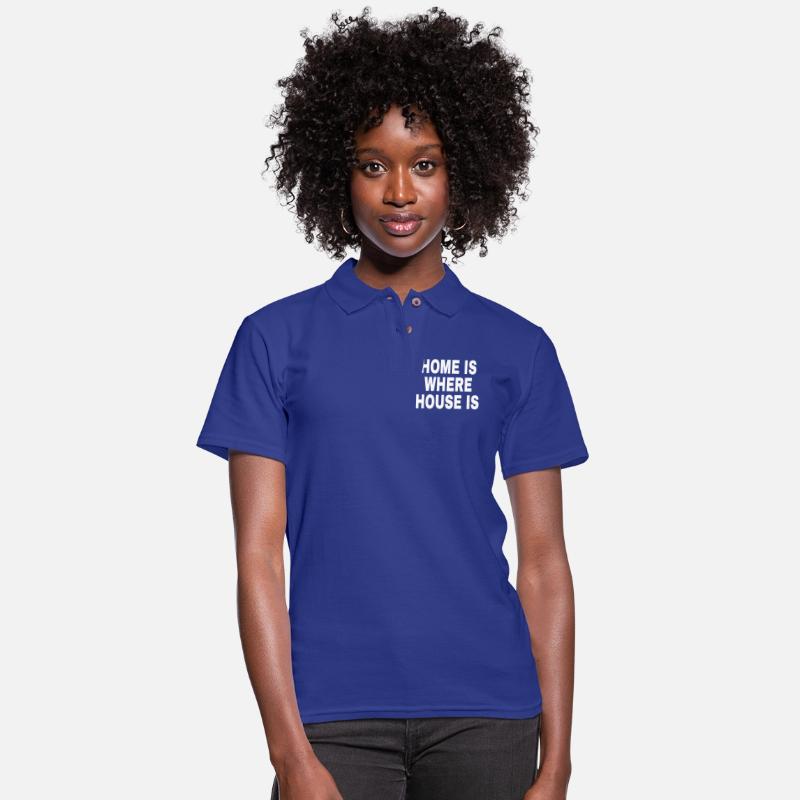 HOME IS WHERE HOUSE IS WHITE FONTS