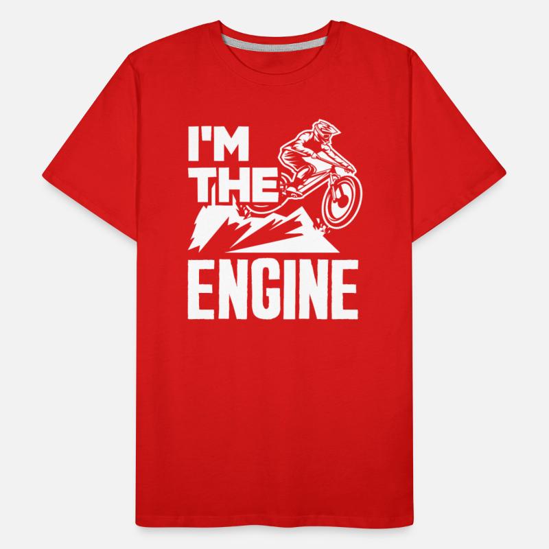 I Am The Motor Mountainbiker Mountainbike