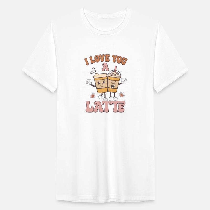 I Love You A Latte Retro Valentines