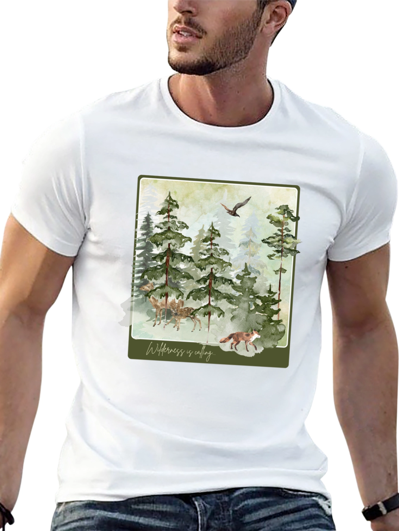 Wilderness Calling Graphic T-Shirt