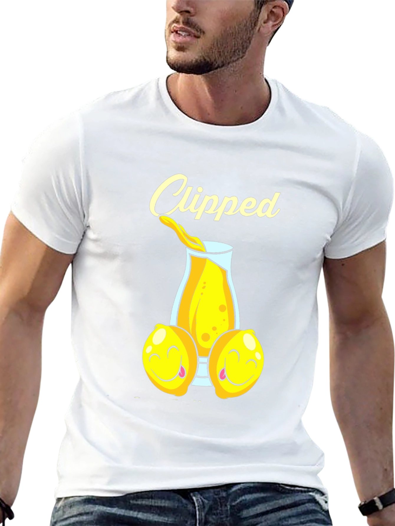 Clipped Lemon Juice Graphic T-Shirt