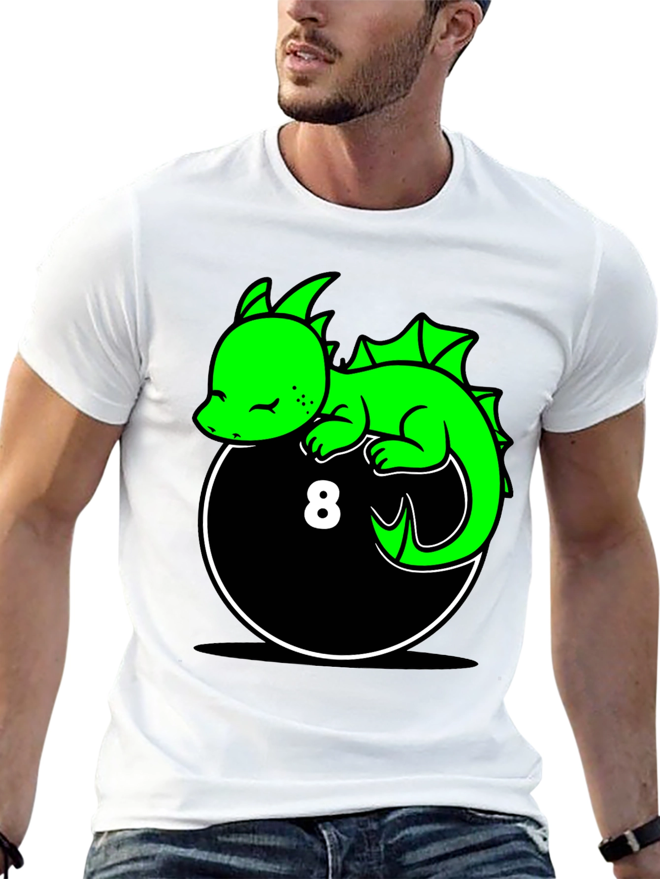 Dragon 8 Ball Graphic Tee