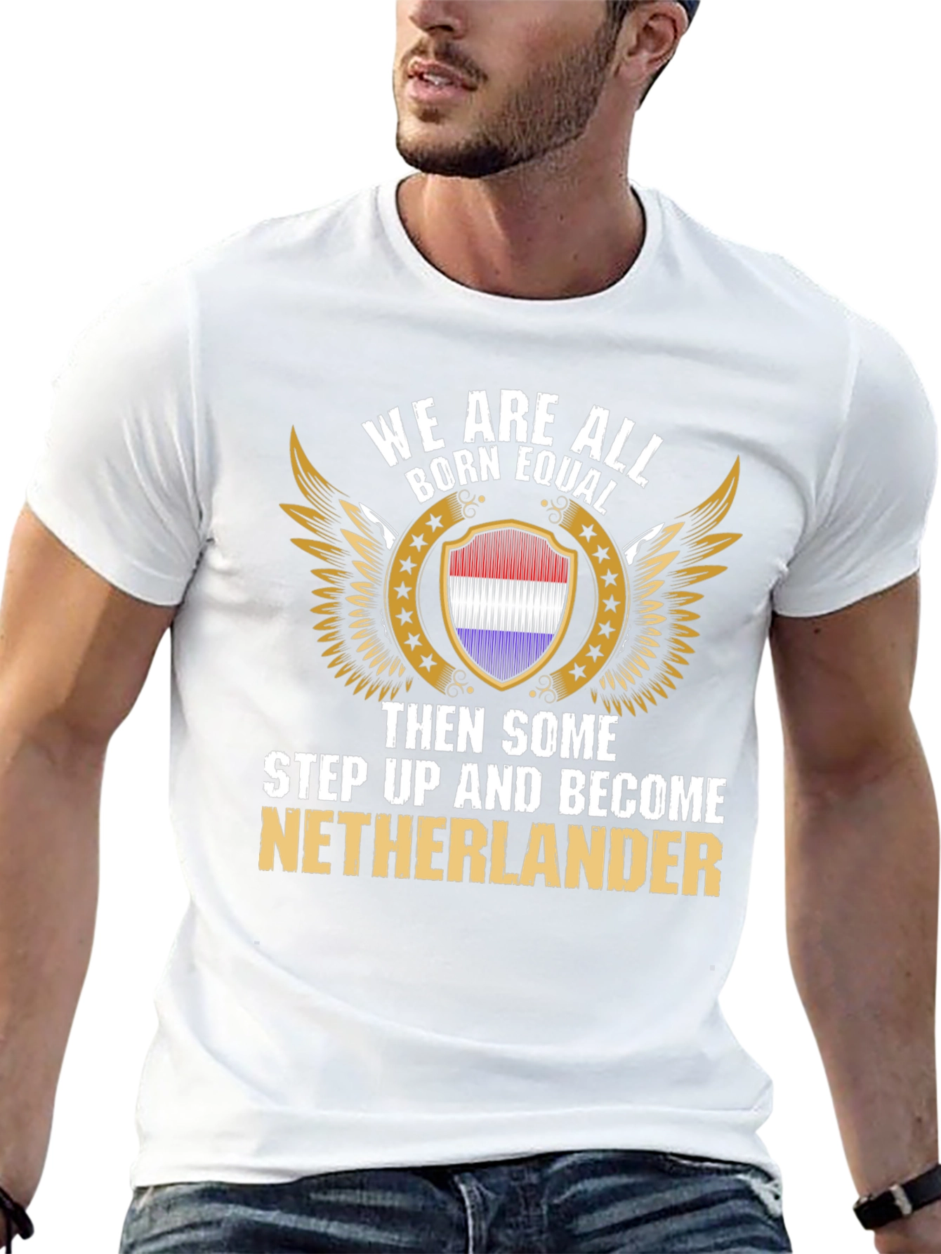 Netherlander T-Shirt: Born Equal Design