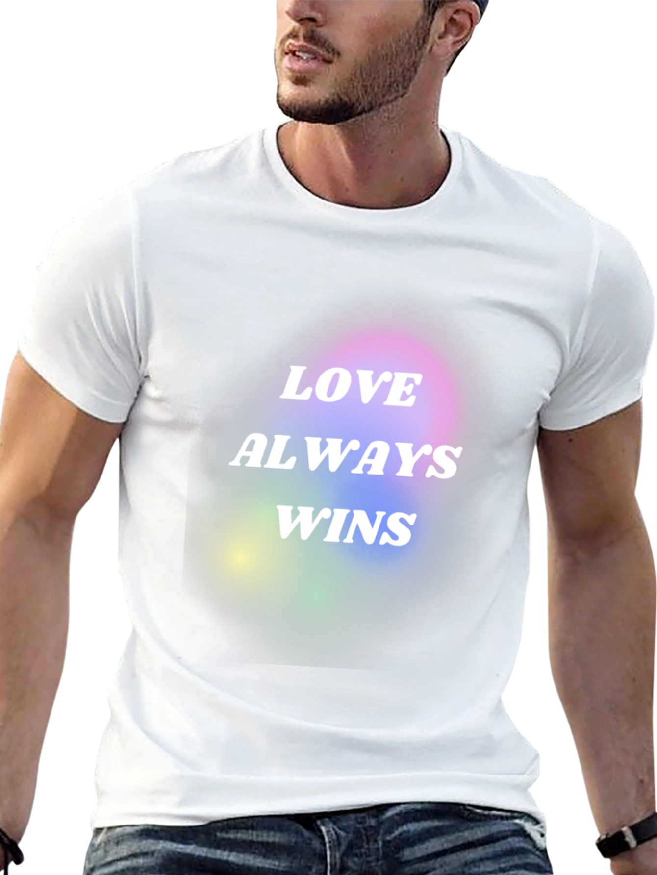 Love Always Wins Graphic Tee - Black T-Shirt