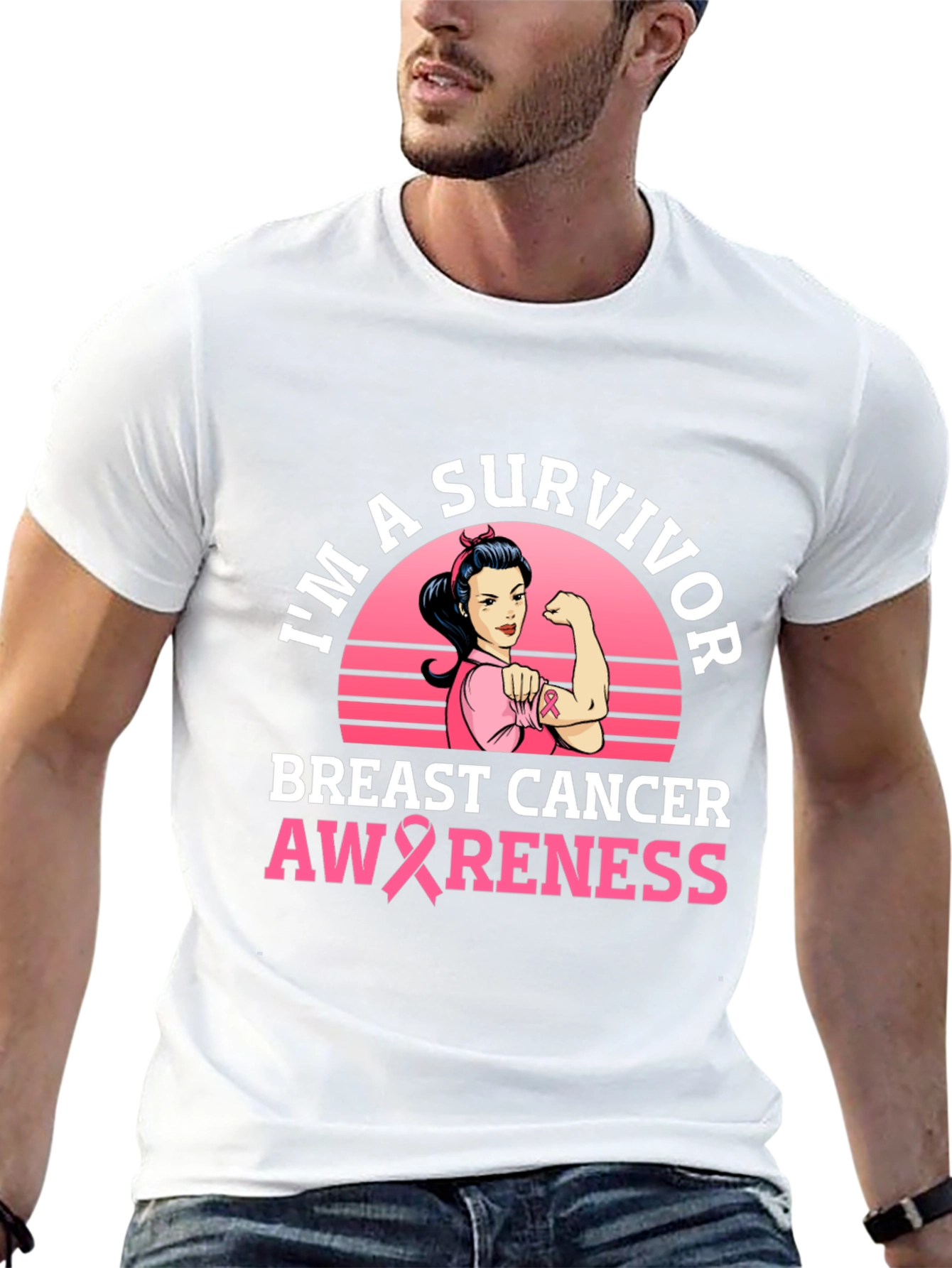 Breast Cancer Awareness Survivor T-Shirt