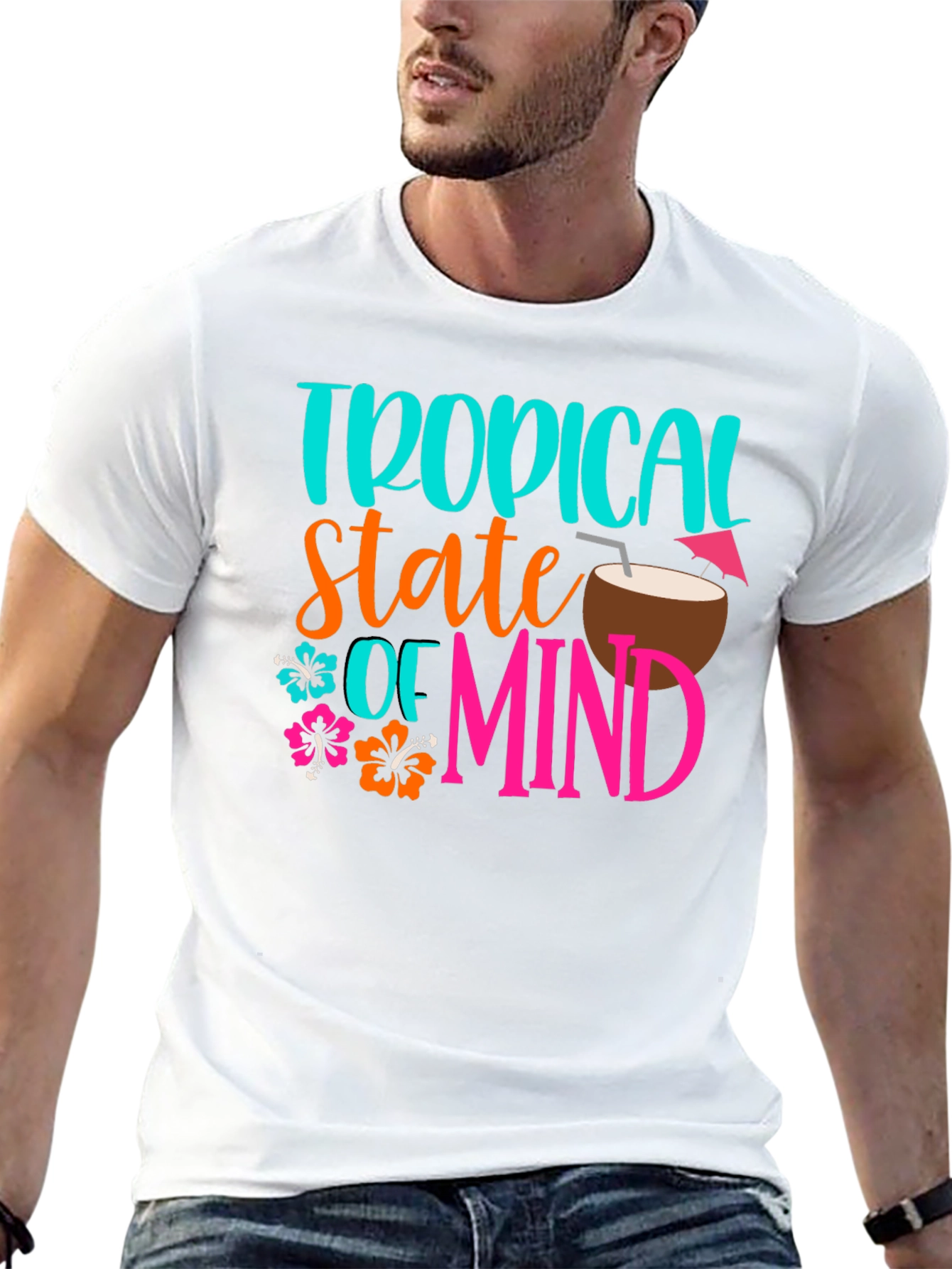 Tropical State of Mind Graphic Tee