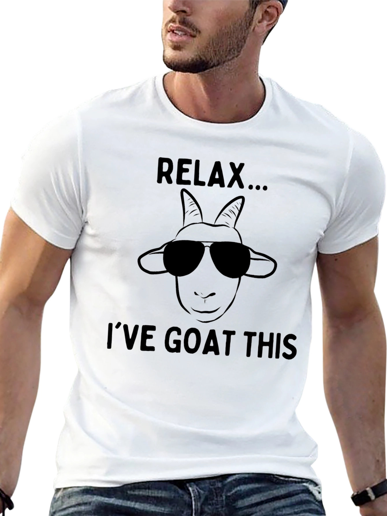 Relax Ive Goat This T-Shirt Funny Animal Tee