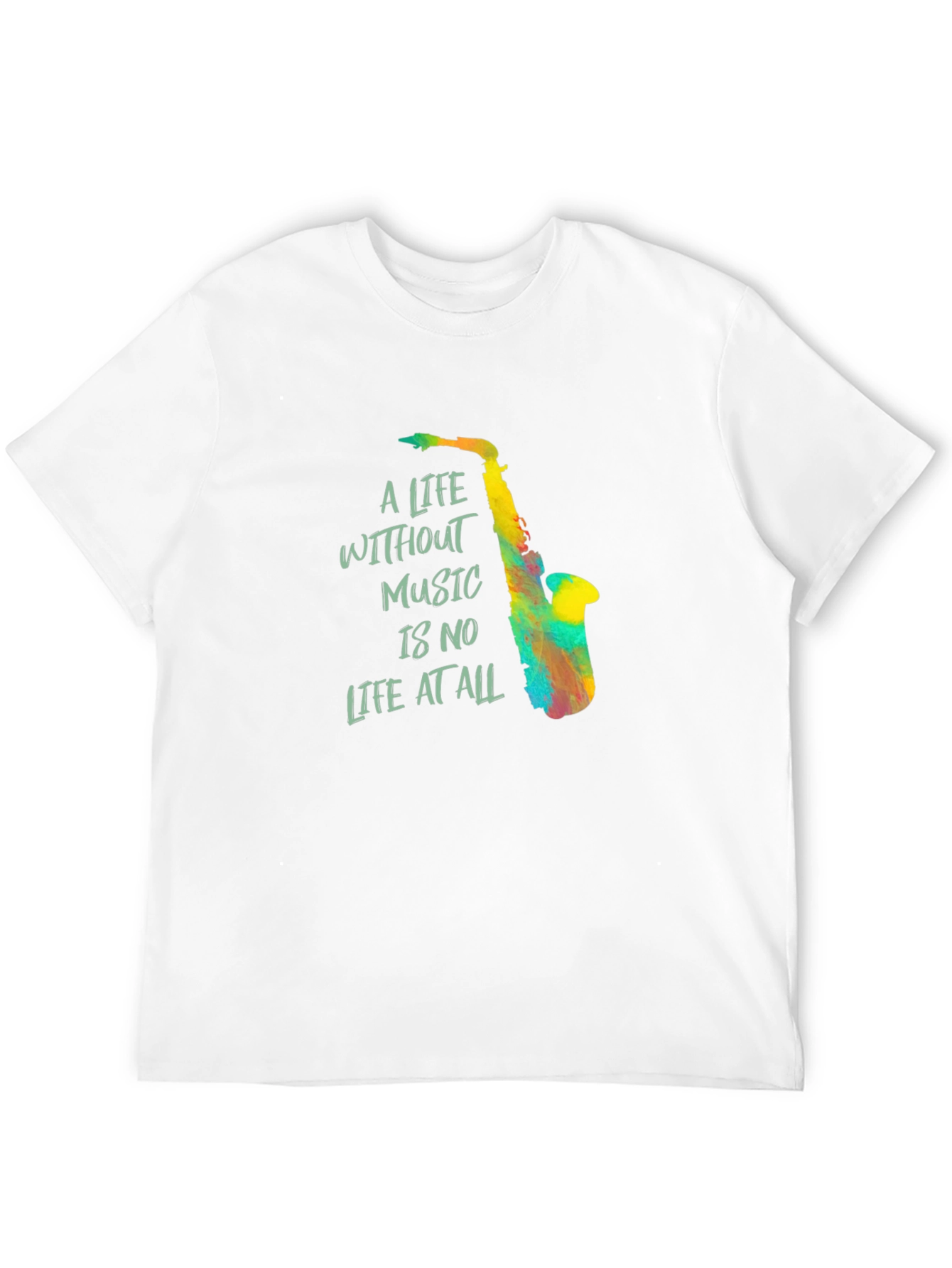 Music Lover Tee: A Life Without Music Graphic T-Shirt