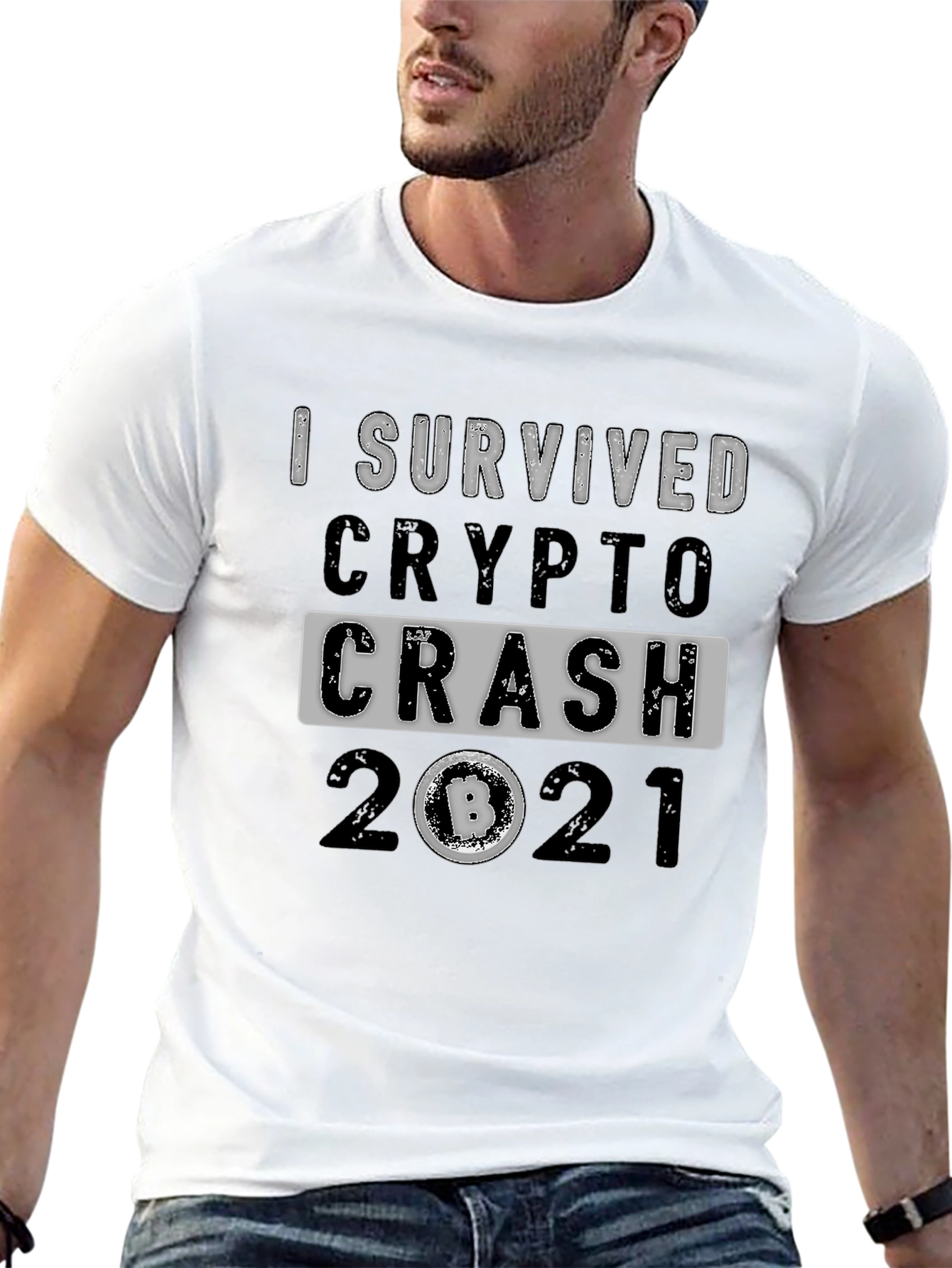 Crypto Crash Survivor 2021 Tee