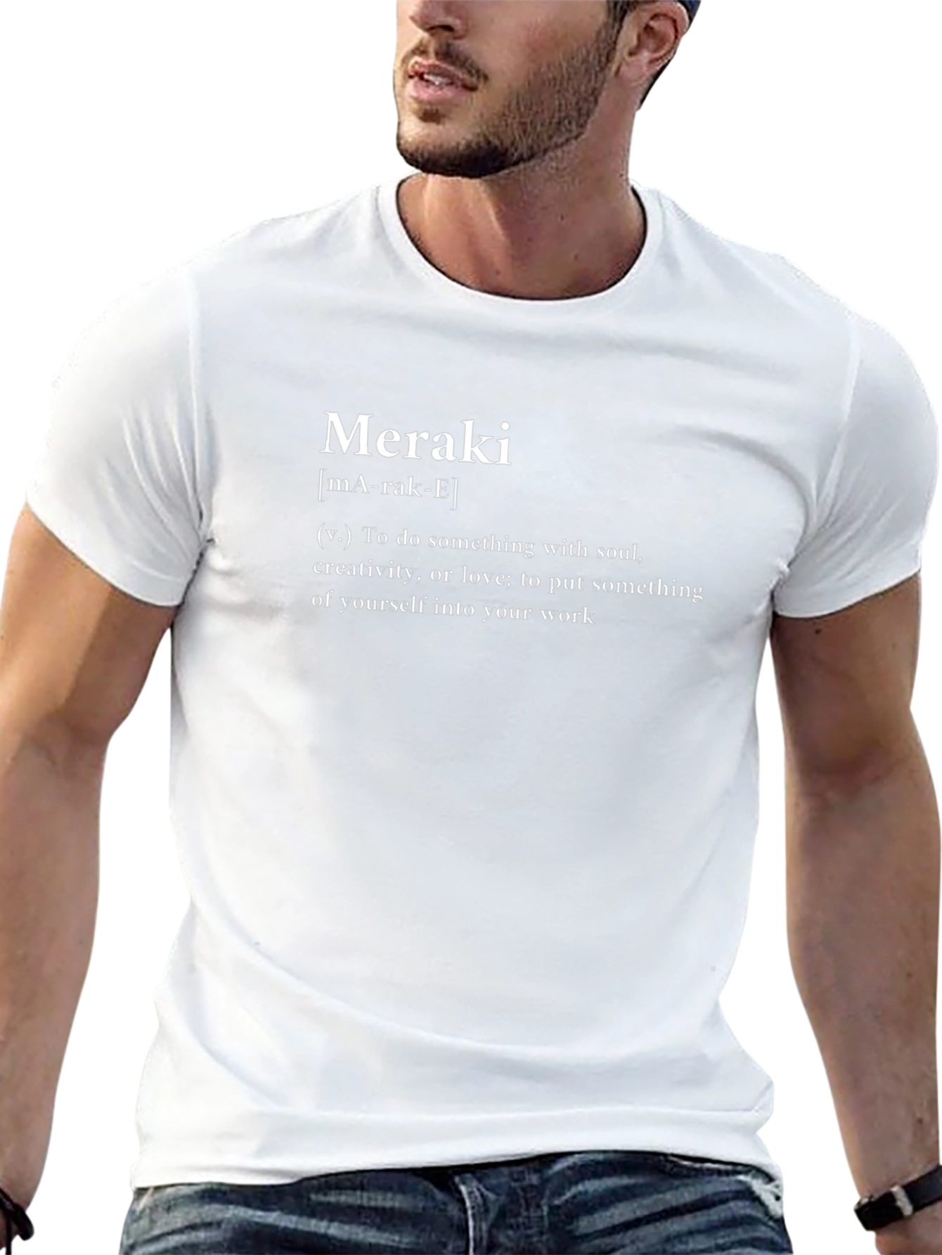 Meraki Definition Black T-Shirt