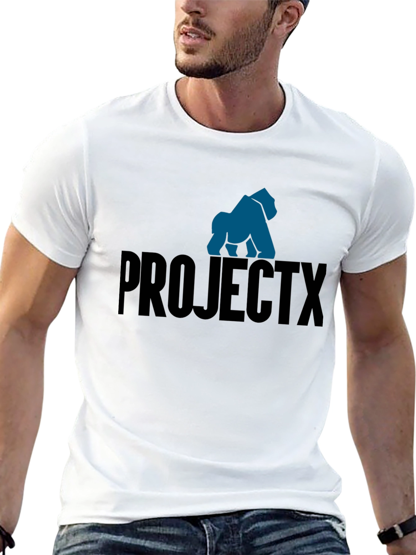 ProjectX Gorilla Graphic Tee - Black