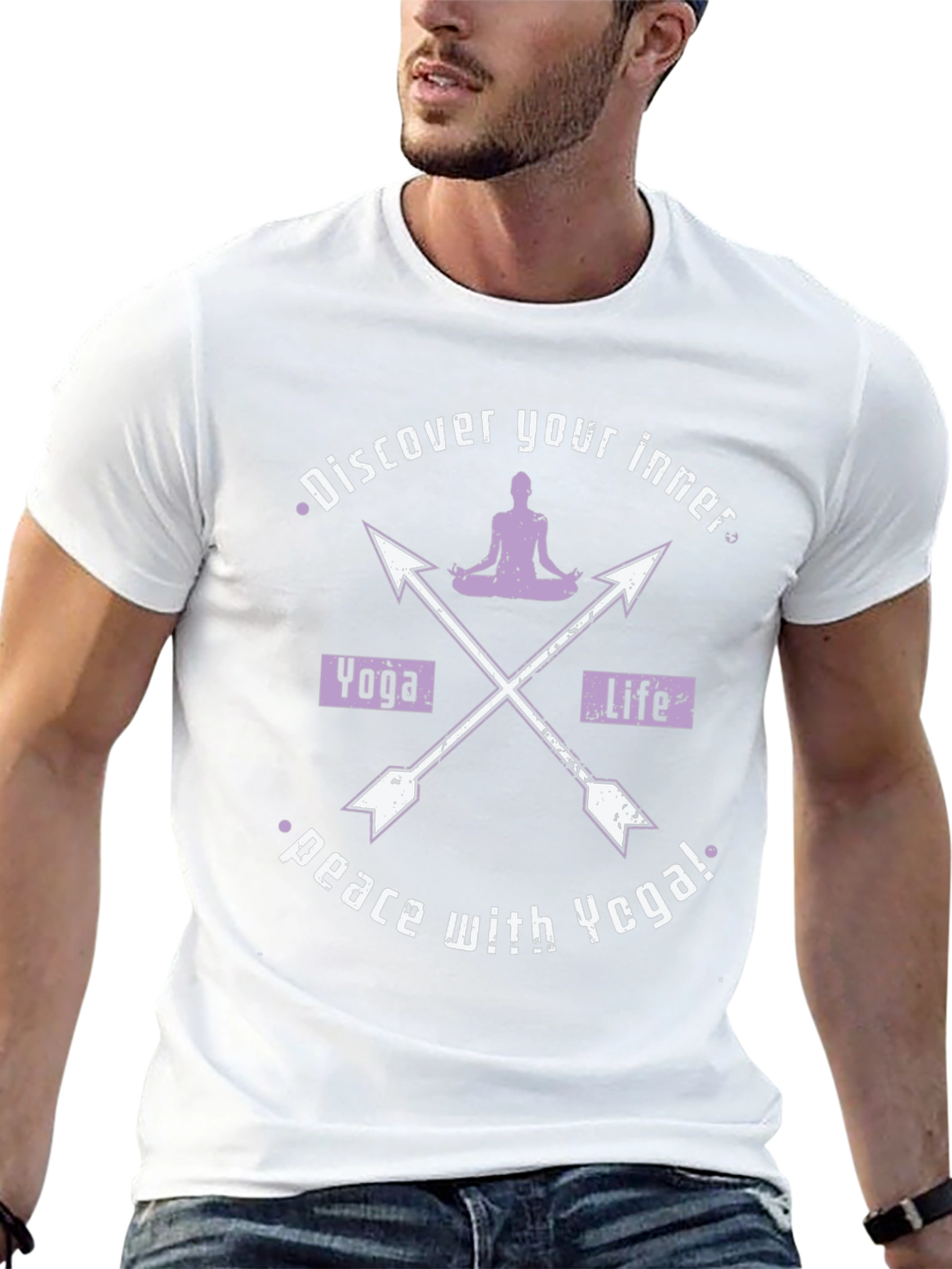 Yoga Life T-Shirt - Discover Inner Peace
