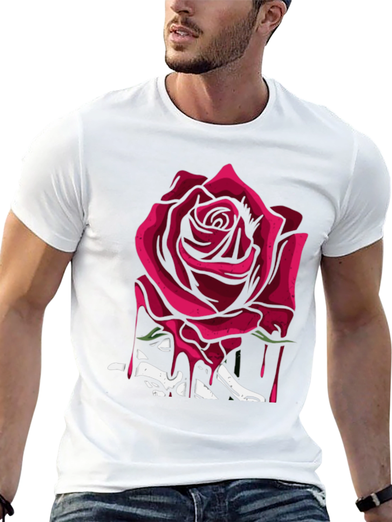 Rose & Bones Graphic Tee
