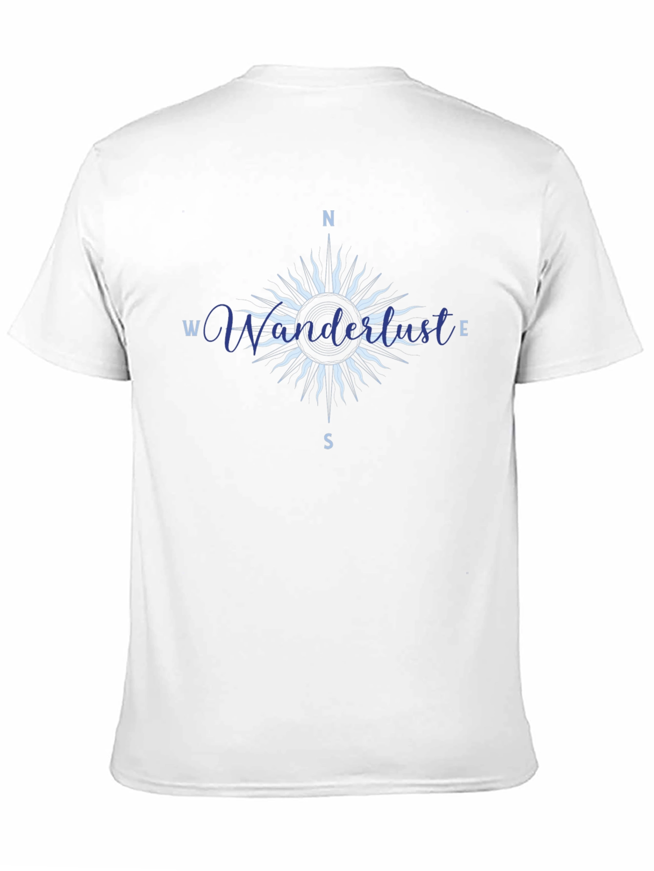 Wanderlust Compass Graphic Tee - Black