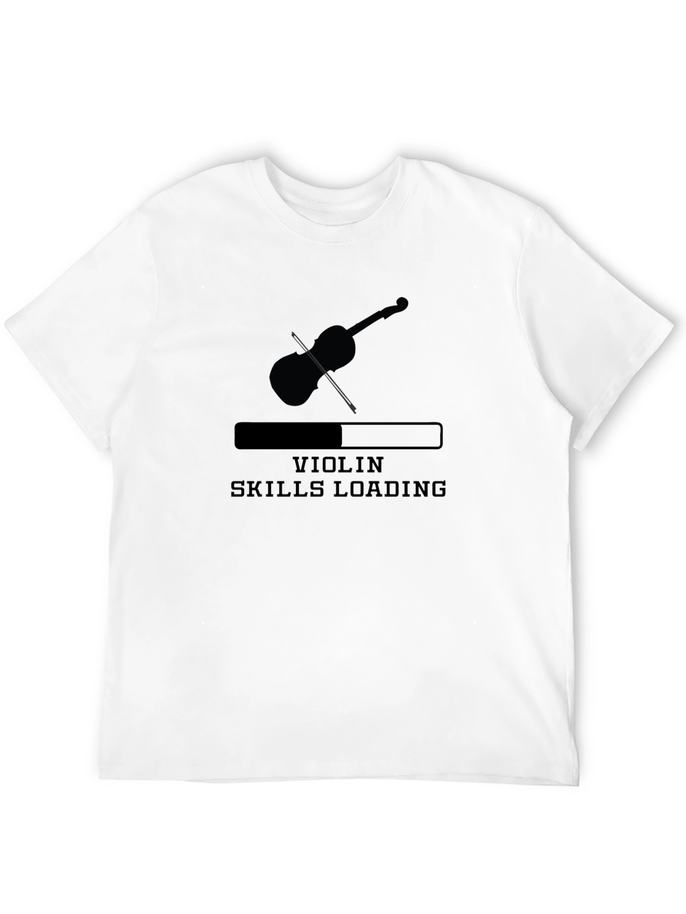 Violin Skills Loading T-Shirt - Musician Gift