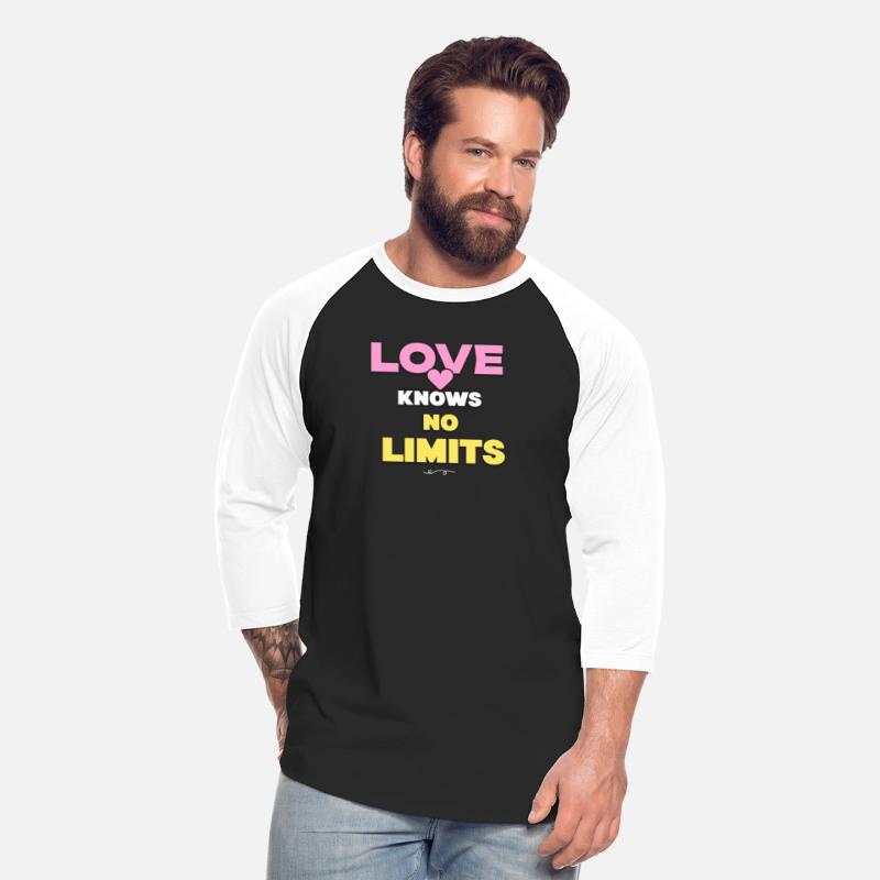 Love knows no limits Valentine T-shirt