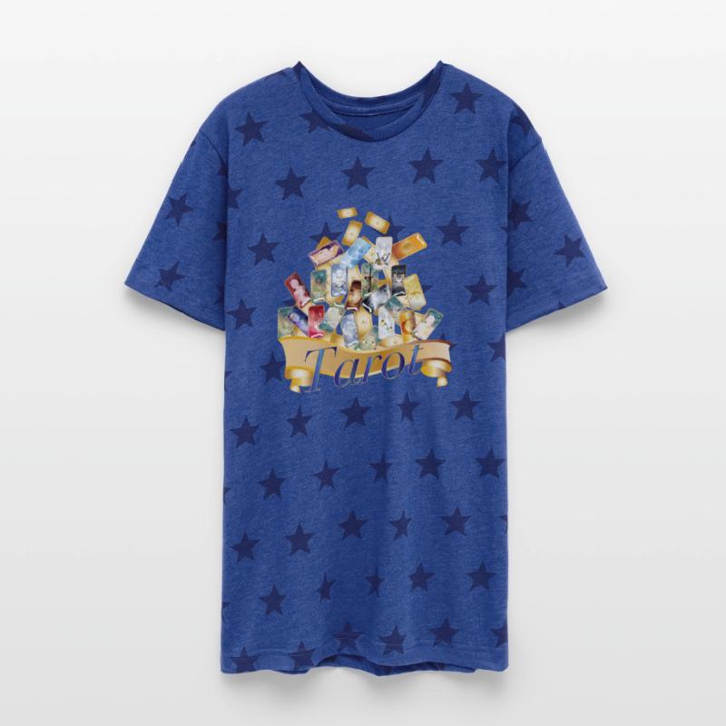 Magical Tarot Card Collage with Mystical Banner