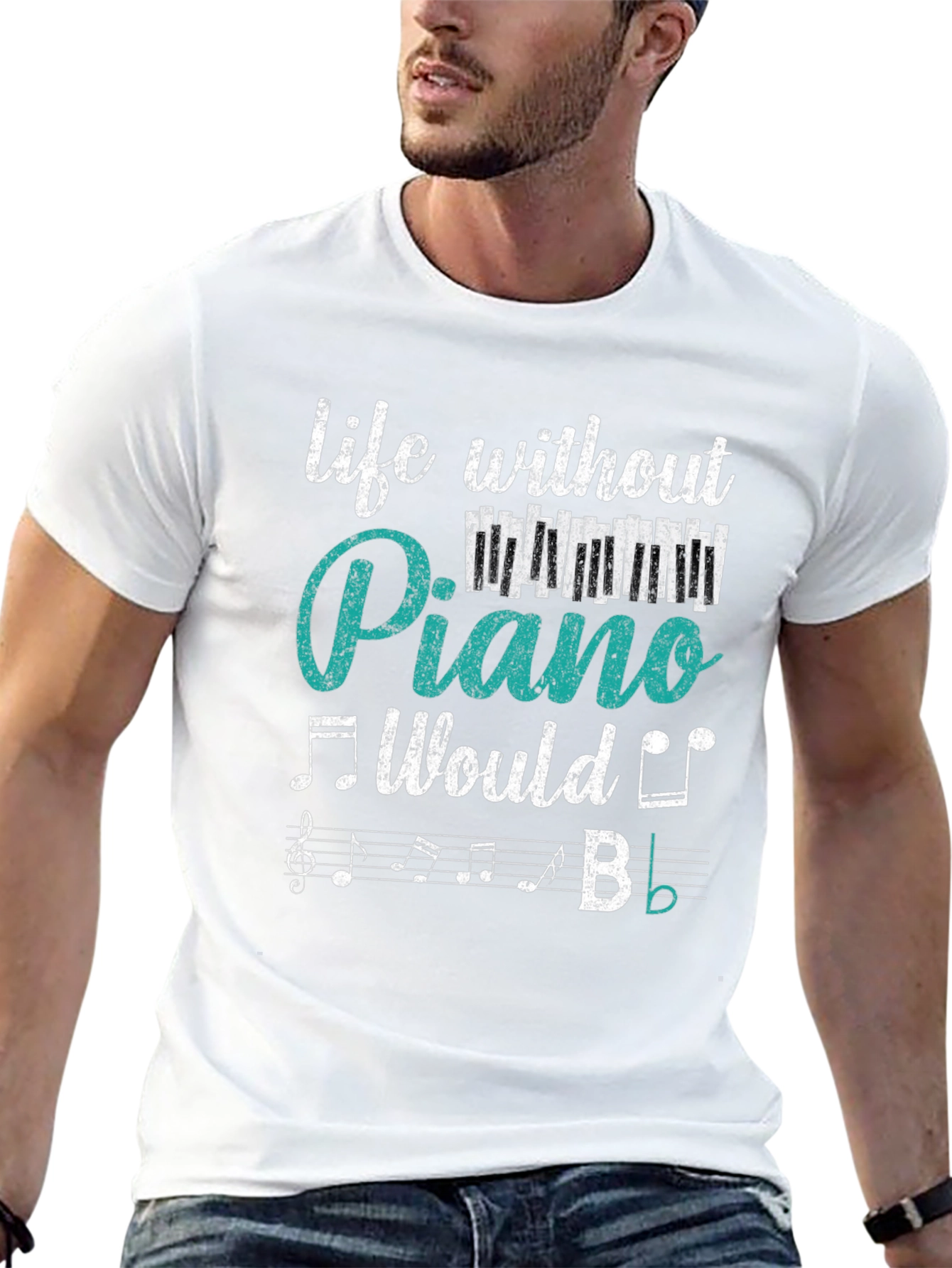 Life Without Piano Music T-Shirt