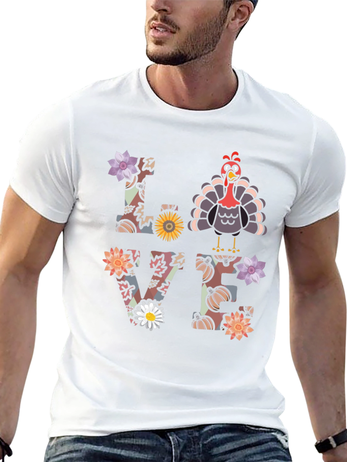 Thanksgiving Turkey Love T-Shirt