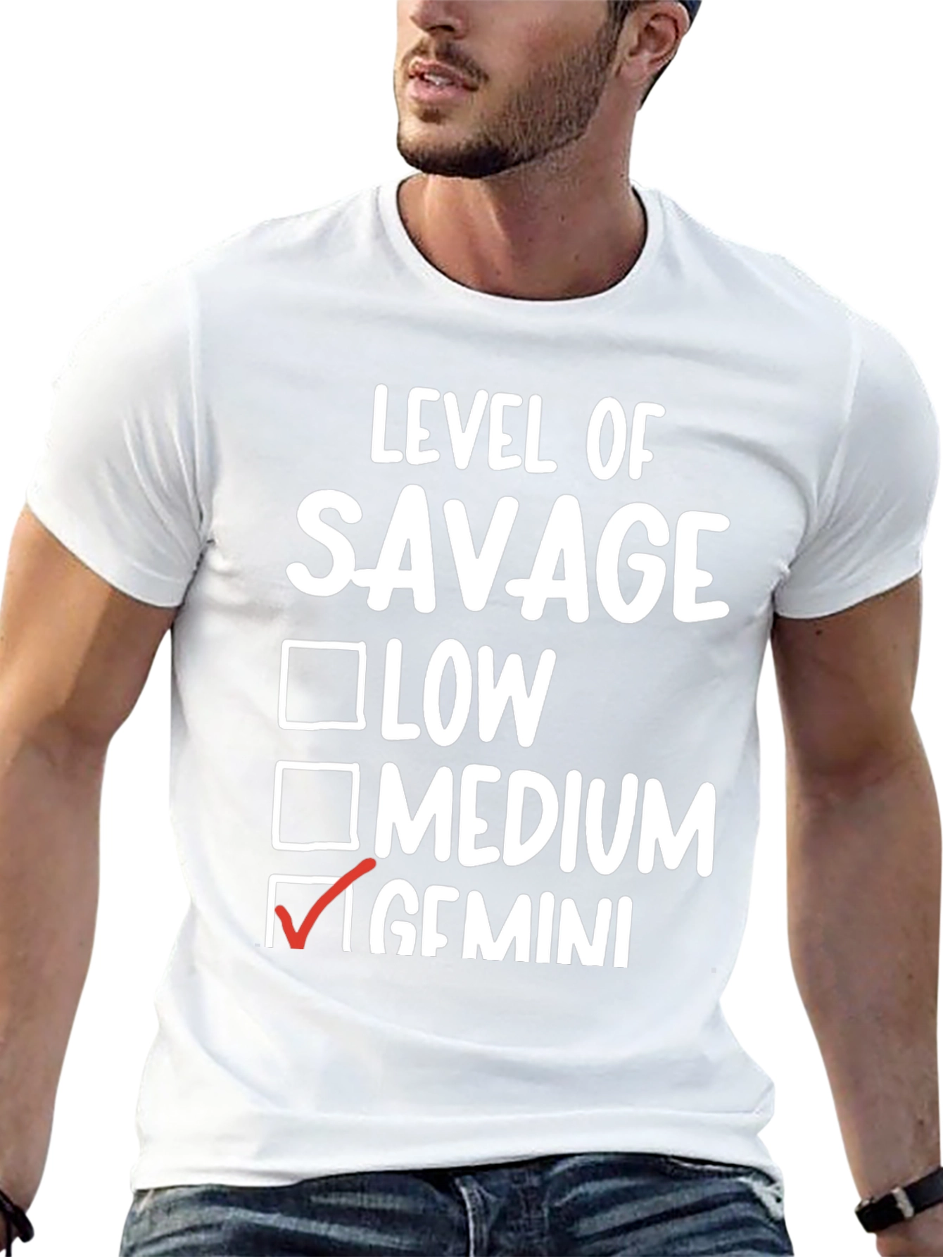 Level of Savage Gemini T-Shirt