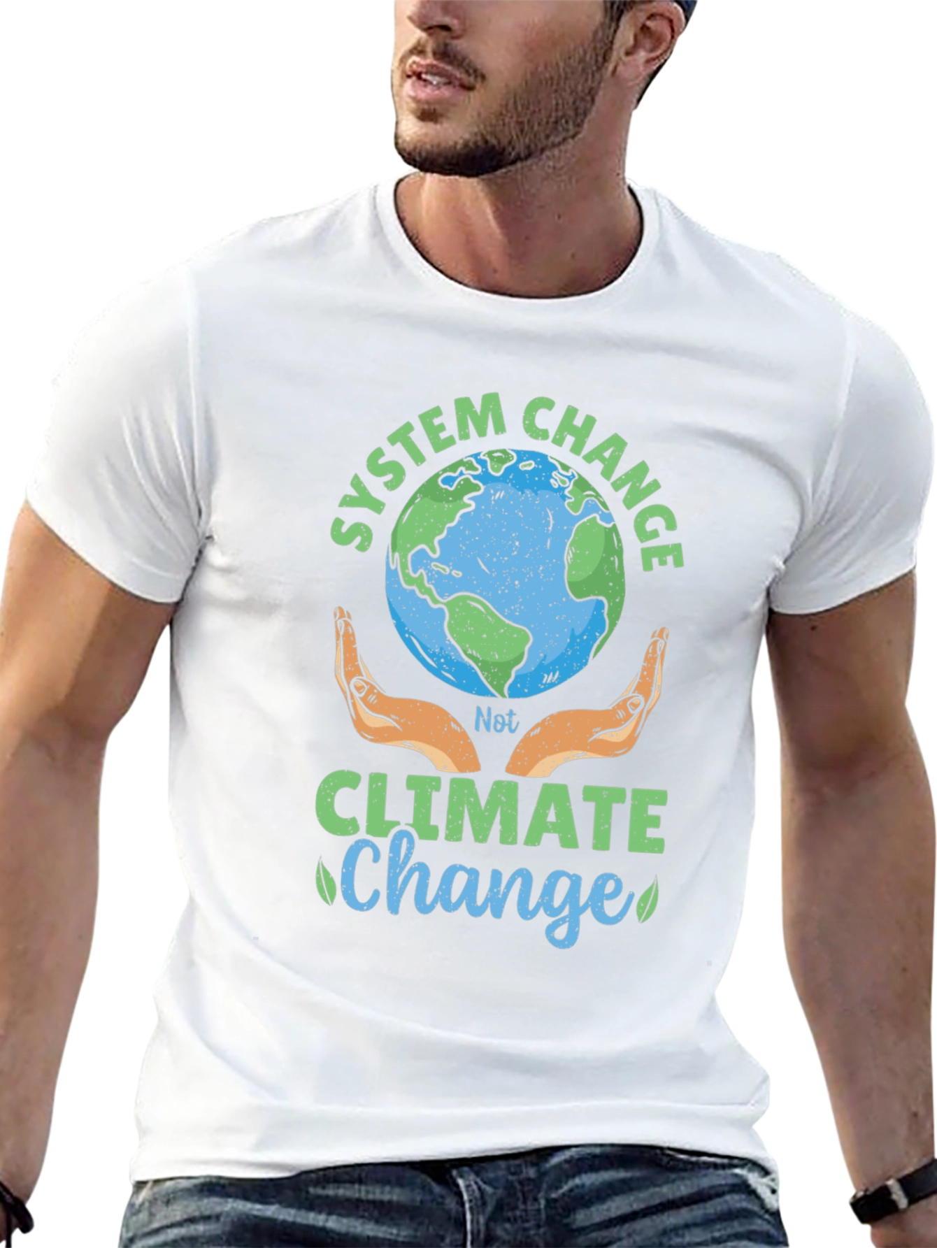System Change T-Shirt - Climate Change Awareness