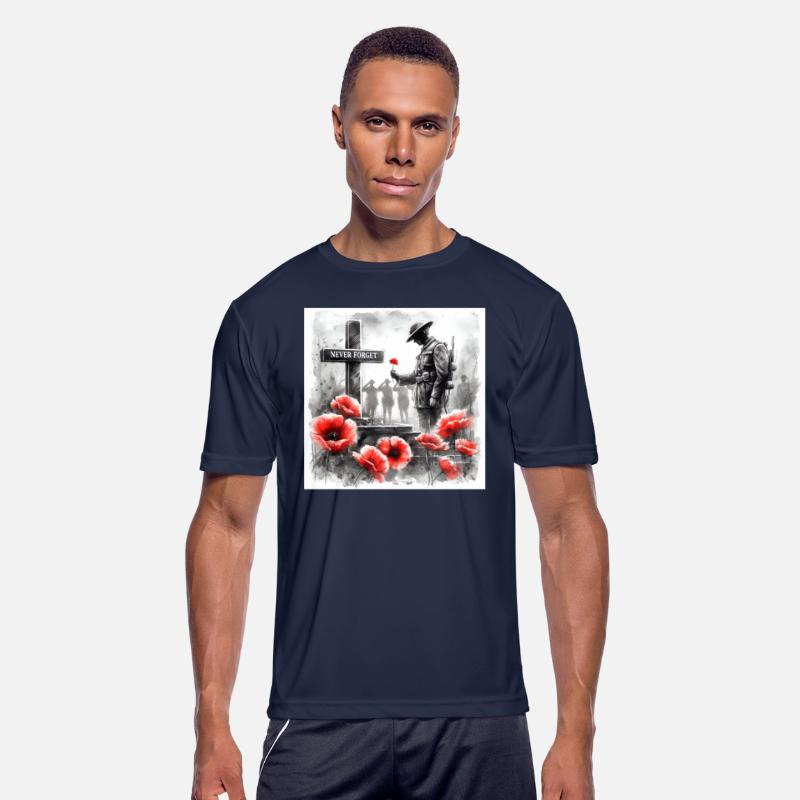 Never Forget Remembrance day 11th November Design