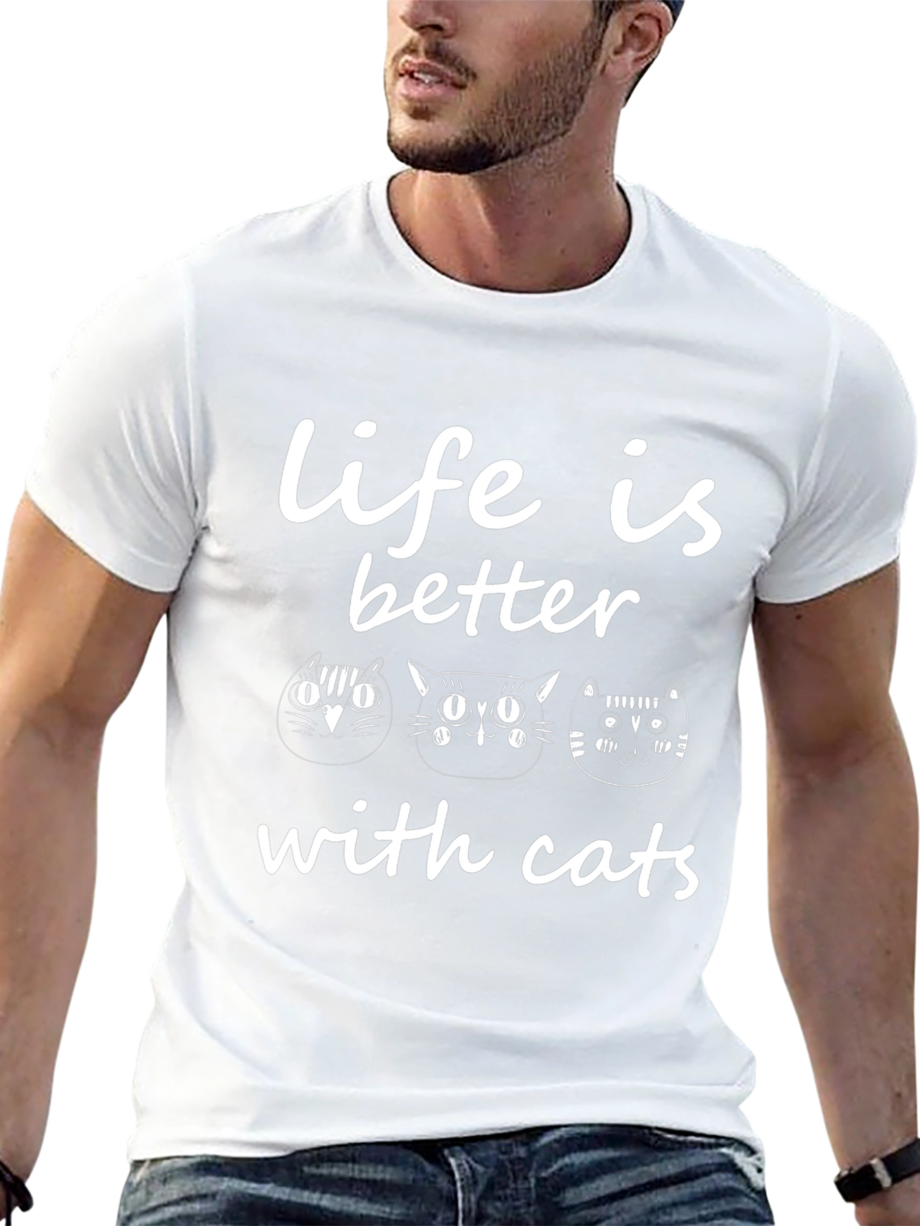 Life is Better with Cats T-Shirt