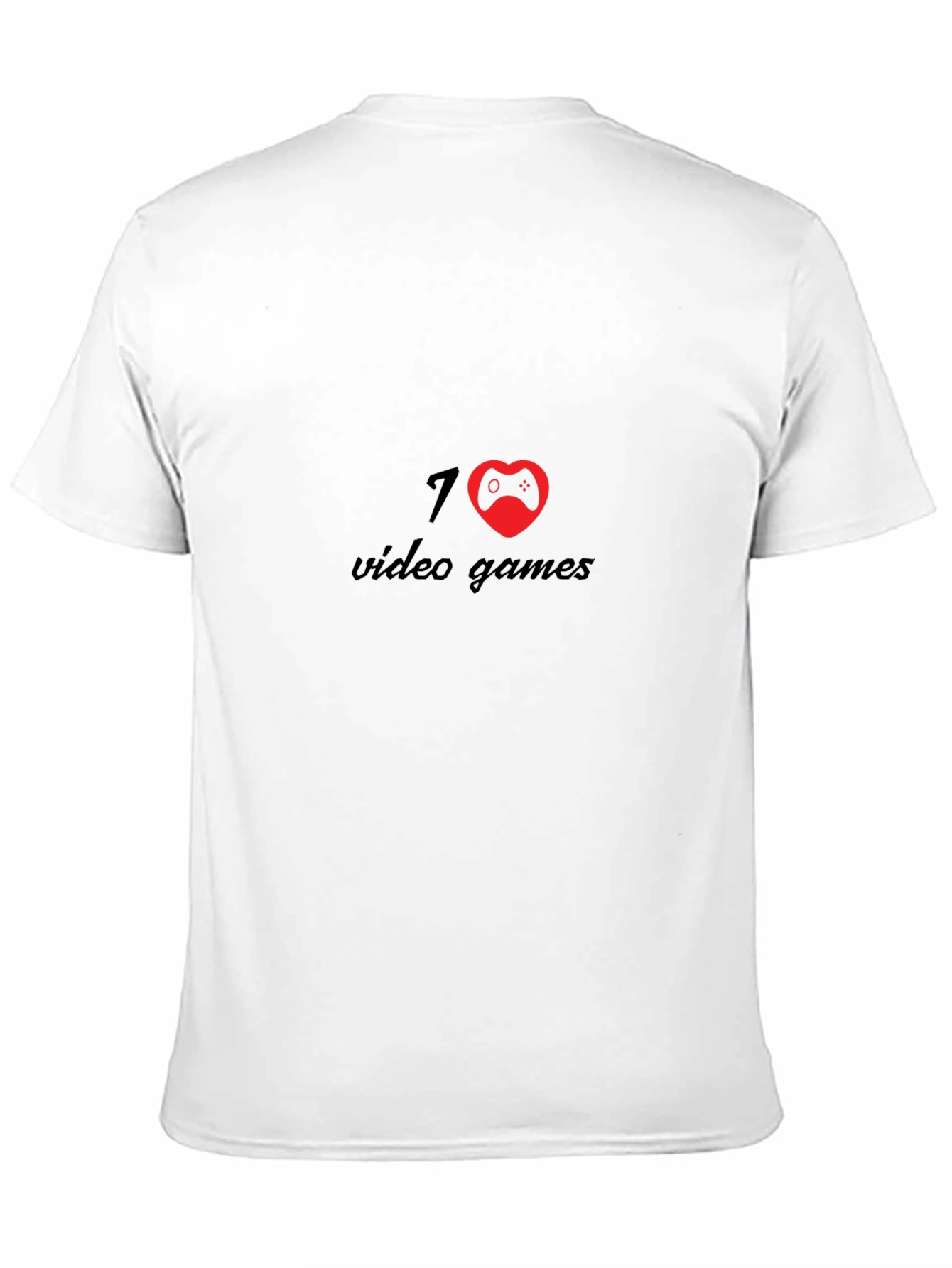 I Love Video Games Black T-Shirt