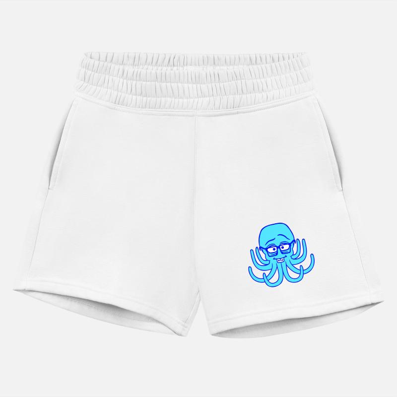 Octopus nerd geek horn-rimmed glasses smart cool