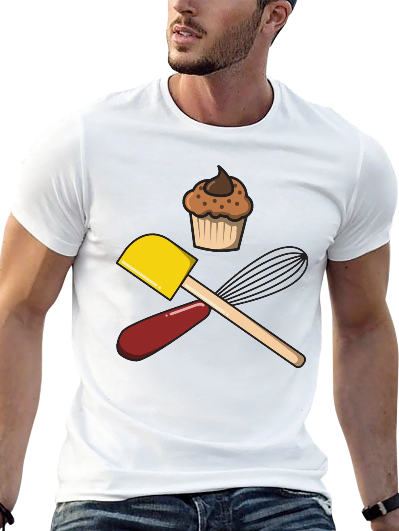 Baking Tools T-Shirt - Culinary Design