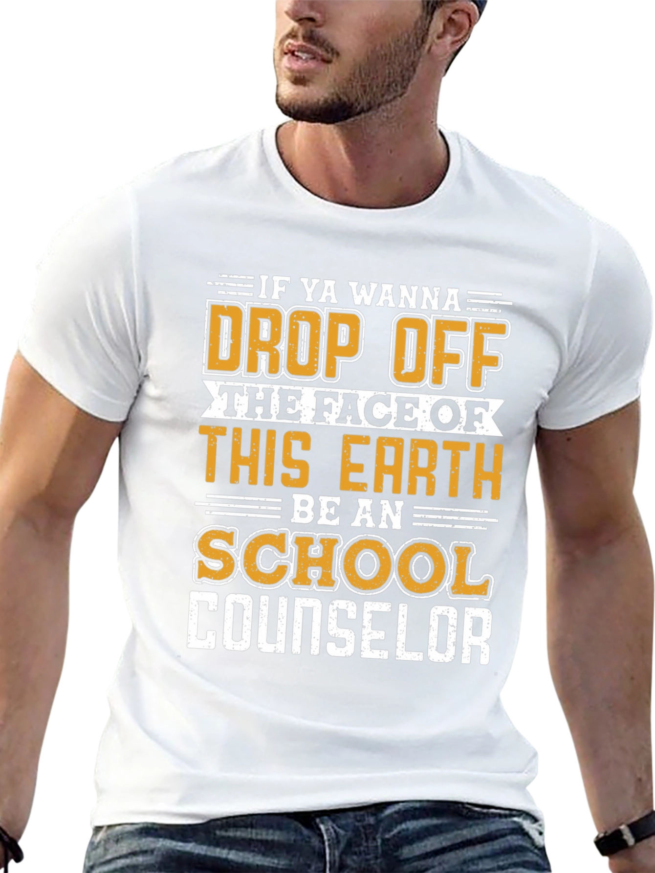 School Counselor Graphic Tee - Funny Quote