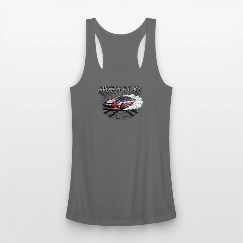 Patriotic American Muscle Car Tee