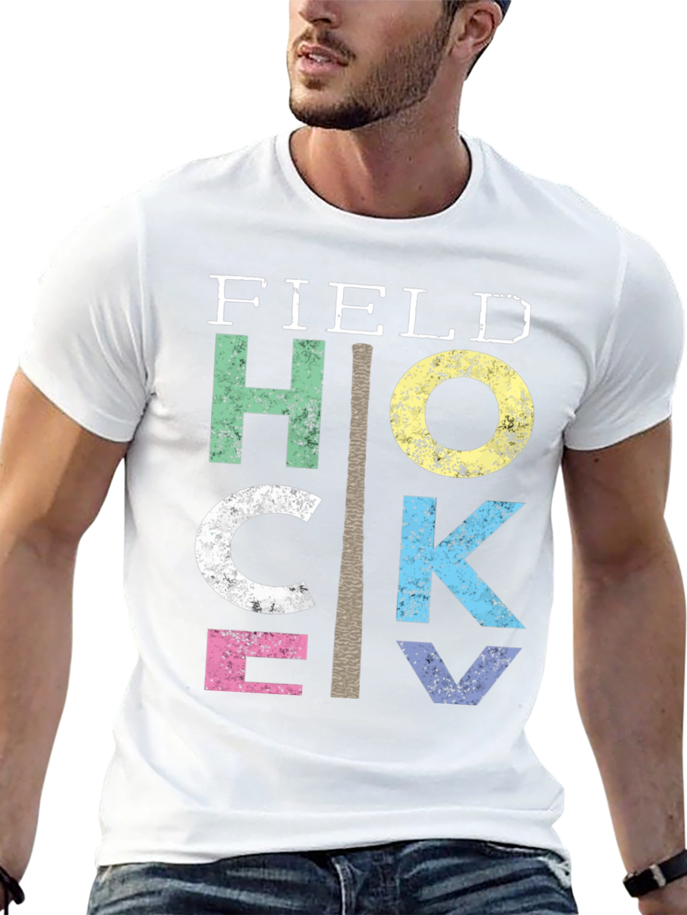 Field Hockey Graphic Tee - Unique Design