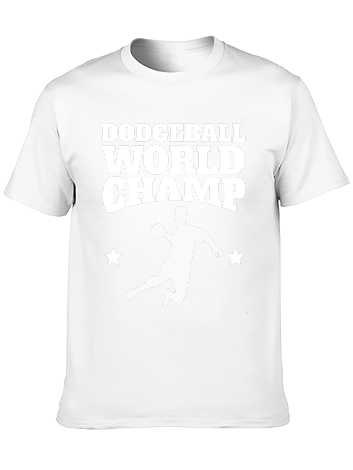 Dodgeball World Champ T-Shirt - Black Cotton Tee