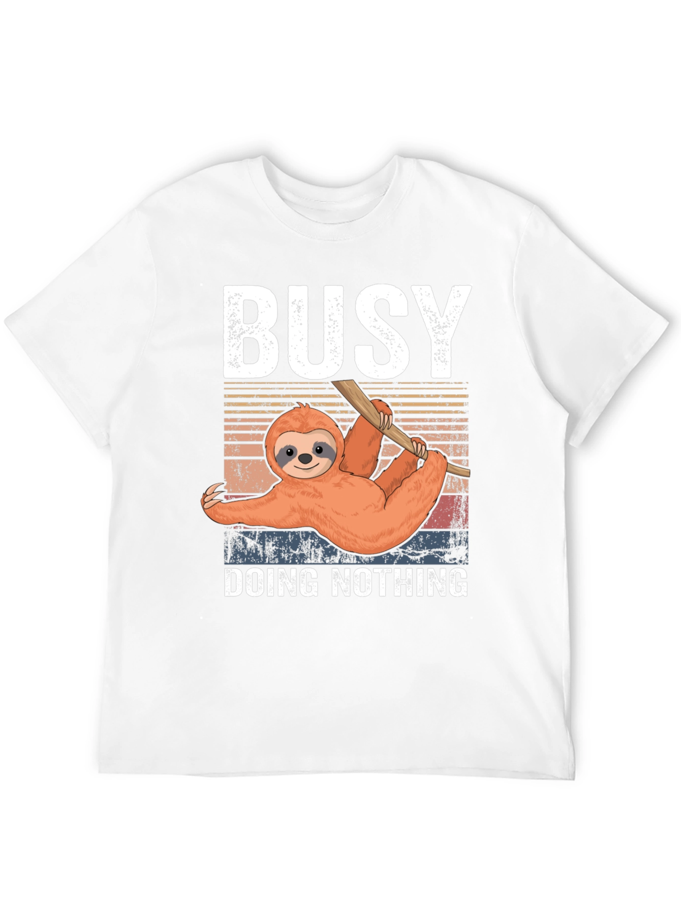 Busy Doing Nothing Sloth T-Shirt