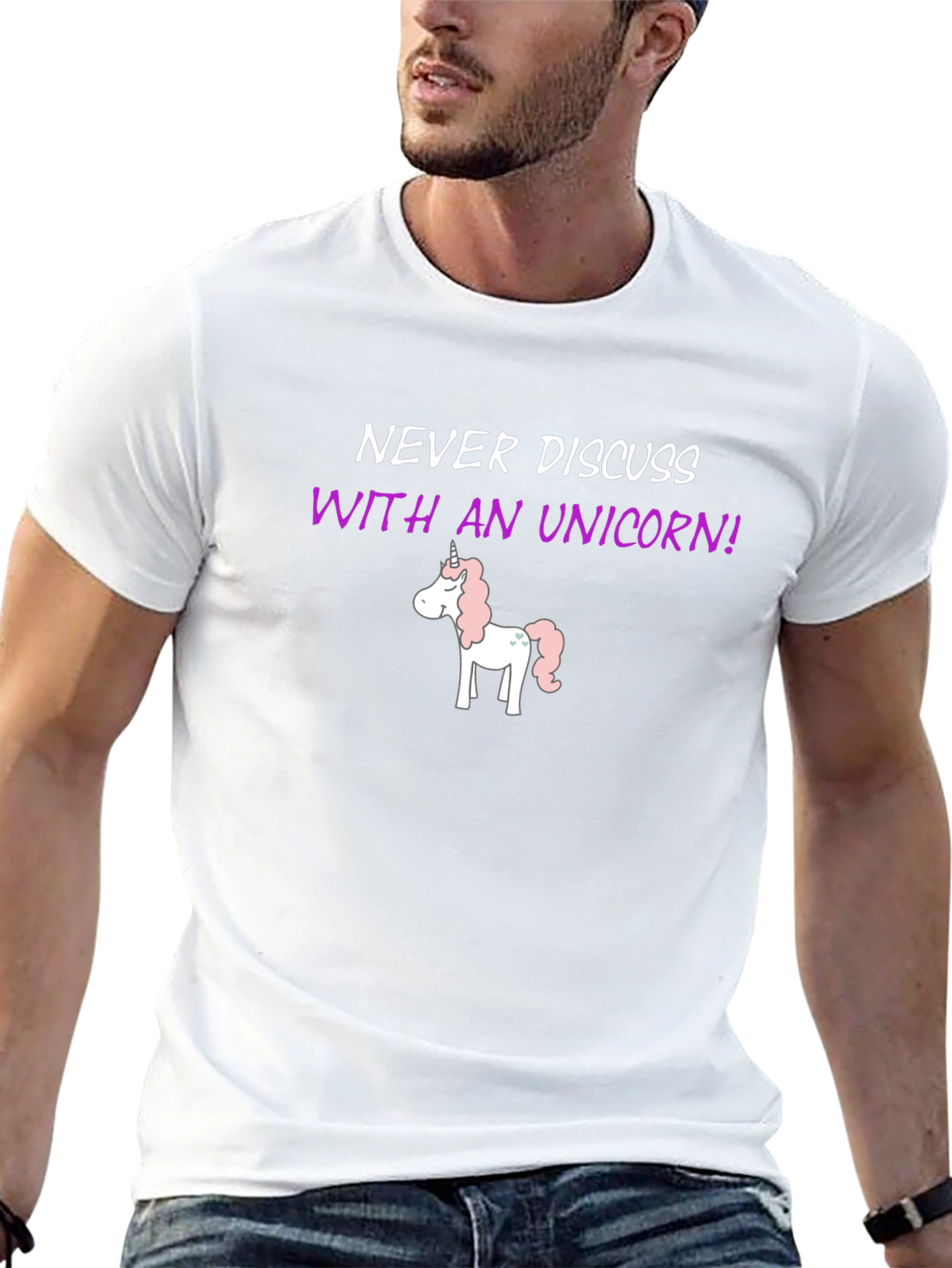 Never Discuss With An Unicorn! T-Shirt