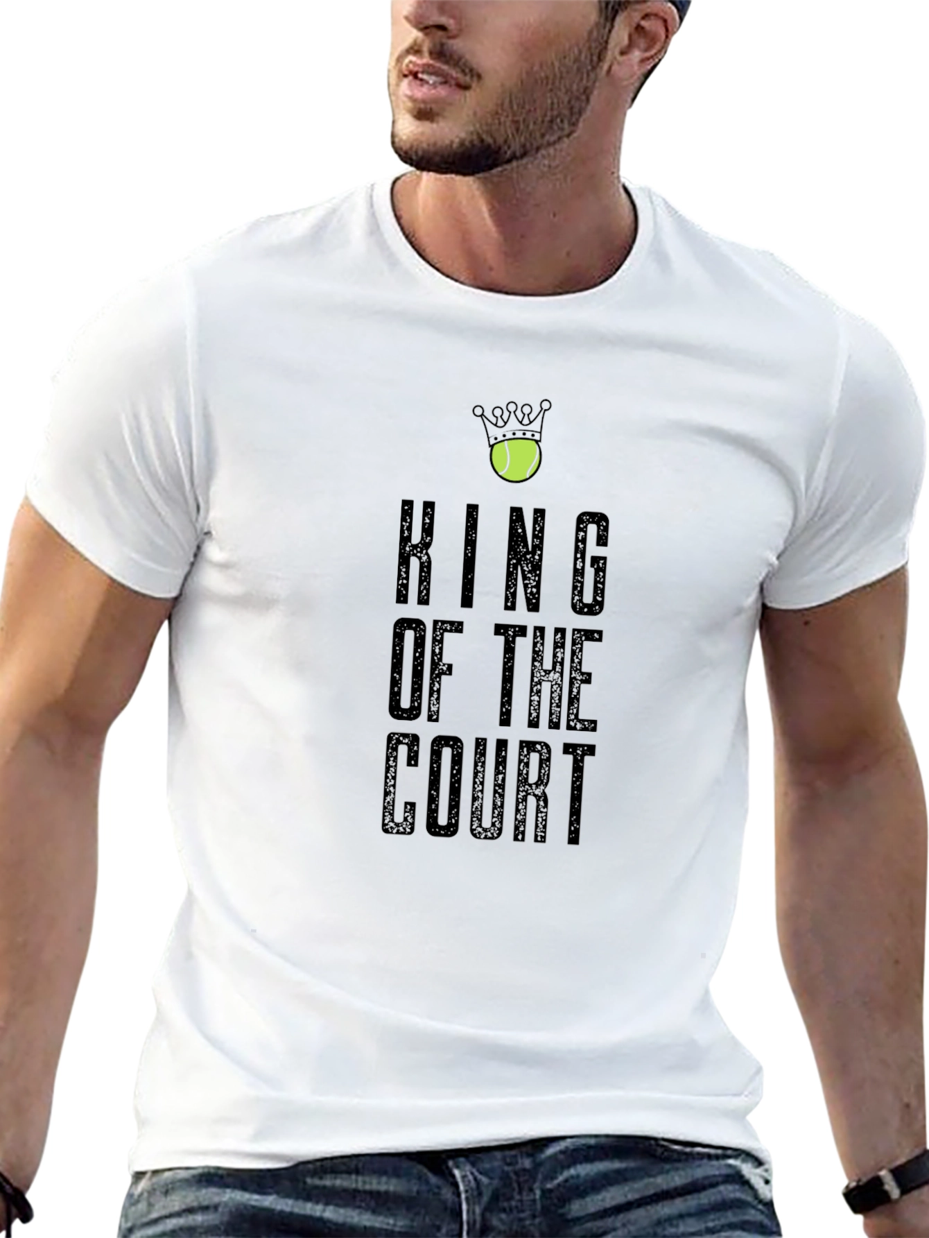 King of the Court Tennis T-Shirt