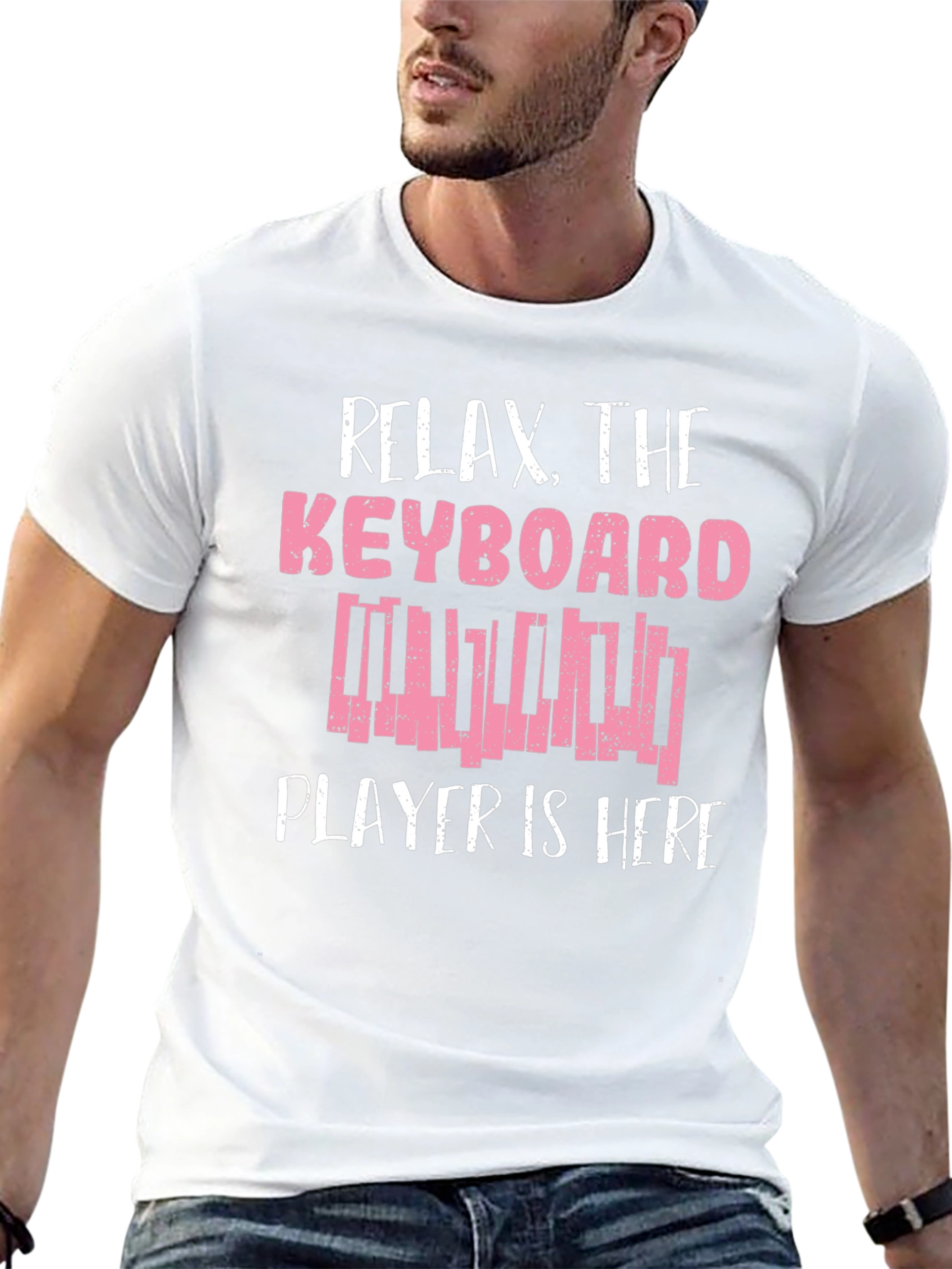 Relax Keyboard Player T-Shirt
