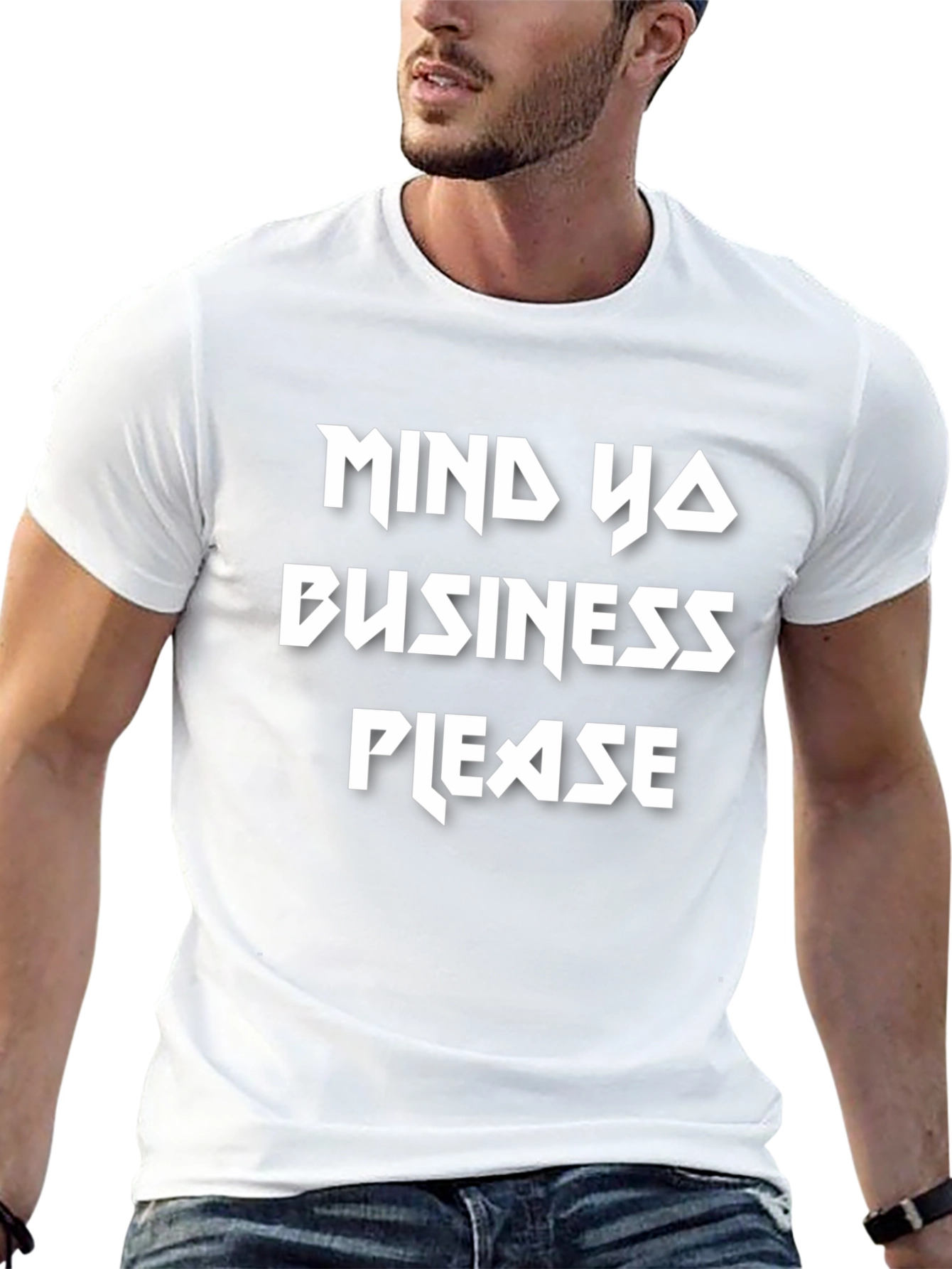 Mind Ya Business Please Graphic Tee