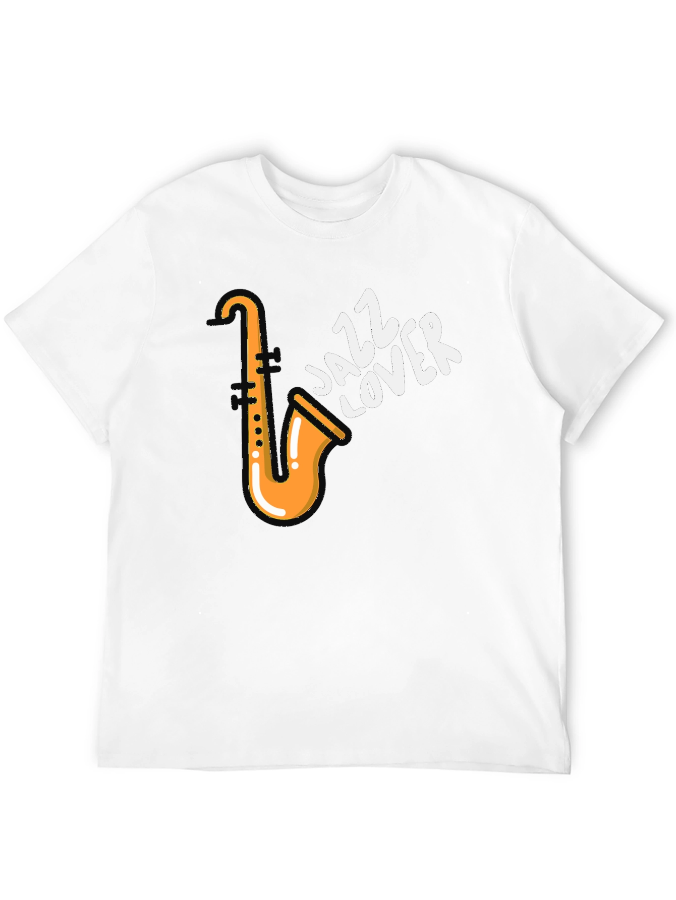 Jazz Lover T-Shirt - Saxophone Design