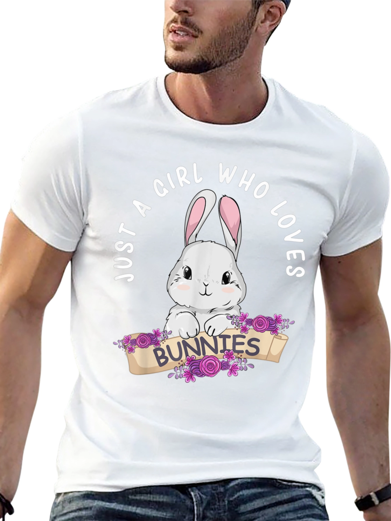Just A Girl Who Loves Bunnies T-Shirt