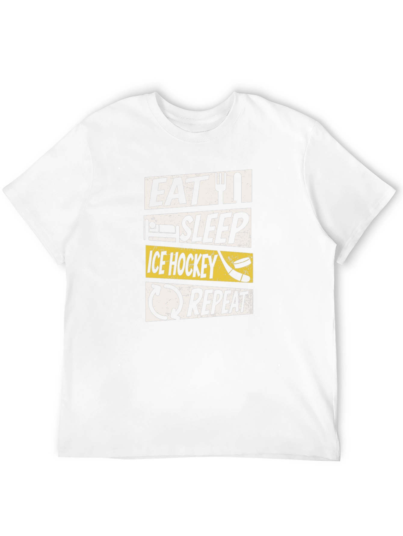 Eat Sleep Ice Hockey Repeat T-Shirt