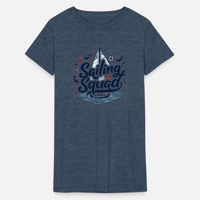 Sailing Squad - Maritime Design For Sailing Fans