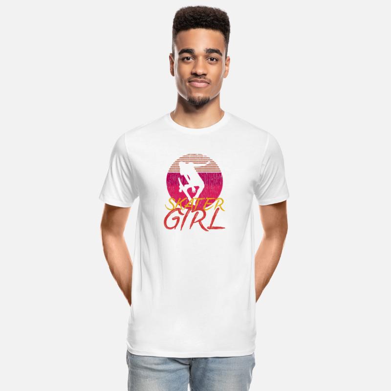 Skater Girl Retro Shirt for Girls