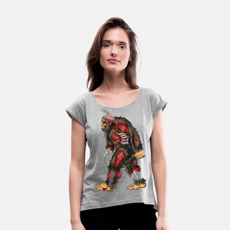 Spooky Zombie Skeleton Bigfoot Halloween