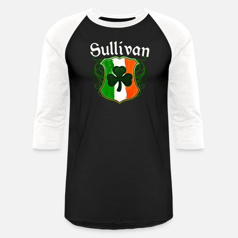 Sullivan Irish Surname Ireland Flag Shamrock